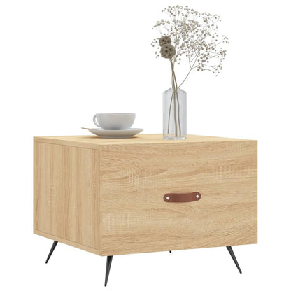 Tavolini Salotto 2pz Rovere Sonoma 50x50x40cm Legno Multistrato | homemem39