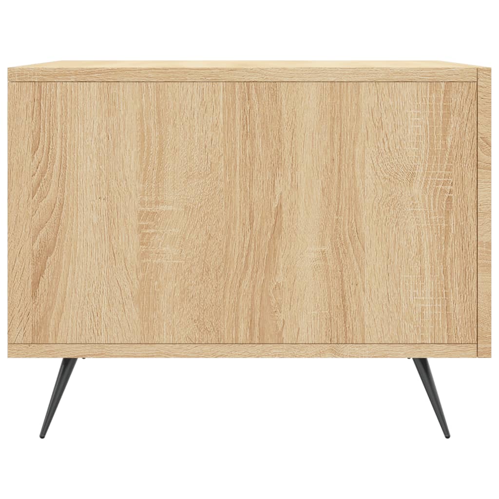Tavolini Salotto 2pz Rovere Sonoma 50x50x40cm Legno Multistrato | homemem39