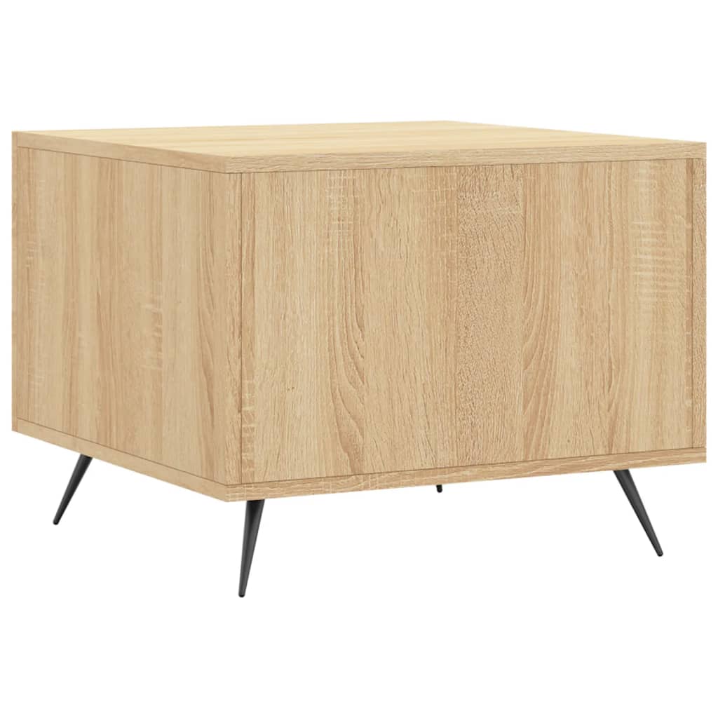 Tavolini Salotto 2pz Rovere Sonoma 50x50x40cm Legno Multistrato | homemem39
