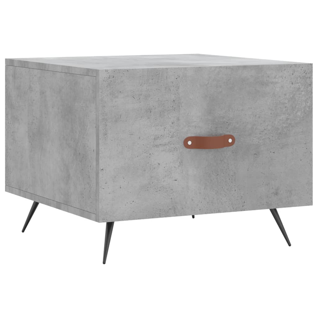 Tavolini Salotto 2pz Grigio Cemento 50x50x40 Legno Multistrato | homemem39
