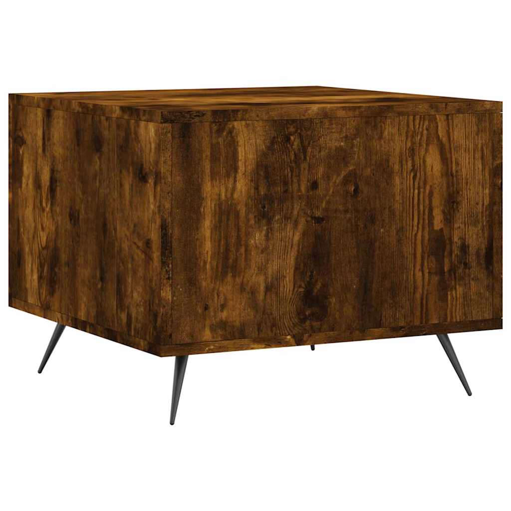 Tavolini Salotto 2 pz Rovere Fumo 50x50x40cm Legno Multistrato | homemem39