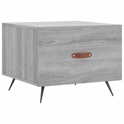 Tavolino da Salotto Grigio Sonoma 50x50x40 cm Legno Multistrato