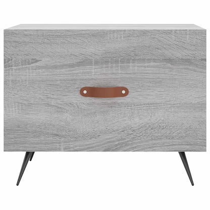 Tavolino da Salotto Grigio Sonoma 50x50x40 cm Legno Multistrato | homemem39