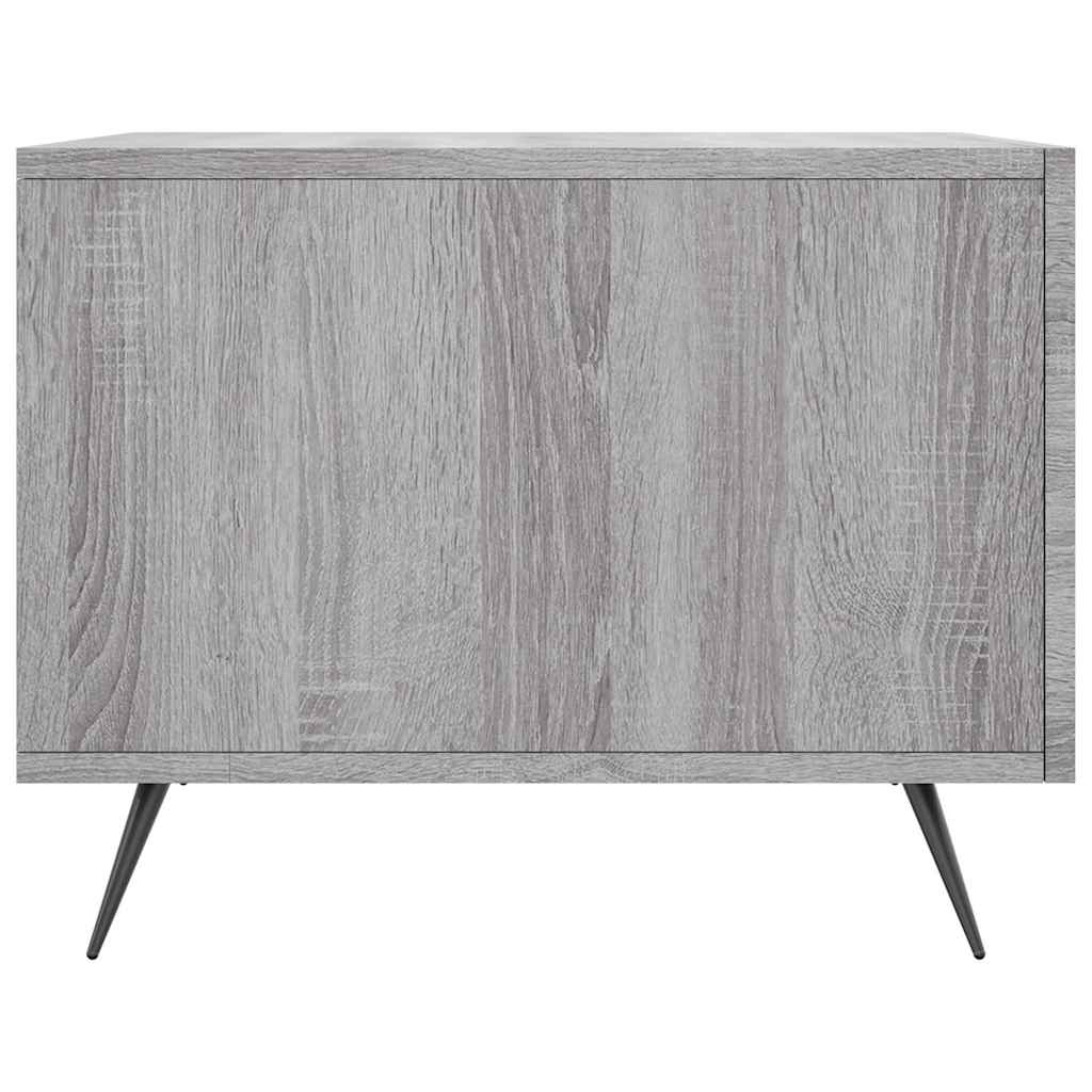 Tavolino da Salotto Grigio Sonoma 50x50x40 cm Legno Multistrato | homemem39