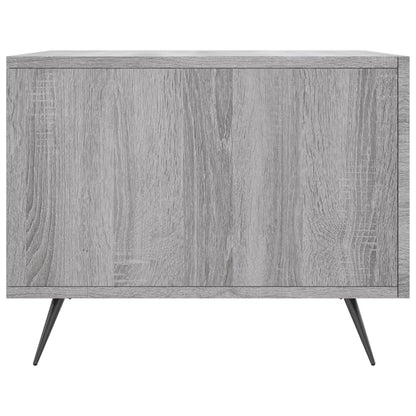 Tavolini Salotto 2pz Grigio Sonoma 50x50x40cm Legno Multistrato