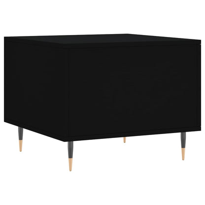 Tavolini da Salotto 2 pz Neri 50x50x40 cm in Legno Multistrato | homemem39