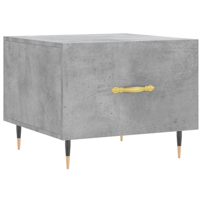Tavolini Salotto 2pz Grigio Cemento 50x50x40 Legno Multistrato | homemem39