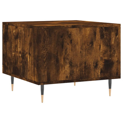 Tavolini Salotto 2 pz Rovere Fumo 50x50x40cm Legno Multistrato | homemem39