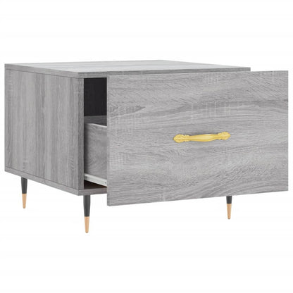 Tavolino da Salotto Grigio Sonoma 50x50x40 cm Legno Multistrato | homemem39