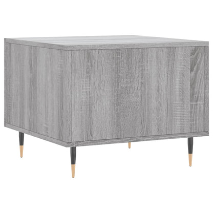 Tavolino da Salotto Grigio Sonoma 50x50x40 cm Legno Multistrato | homemem39