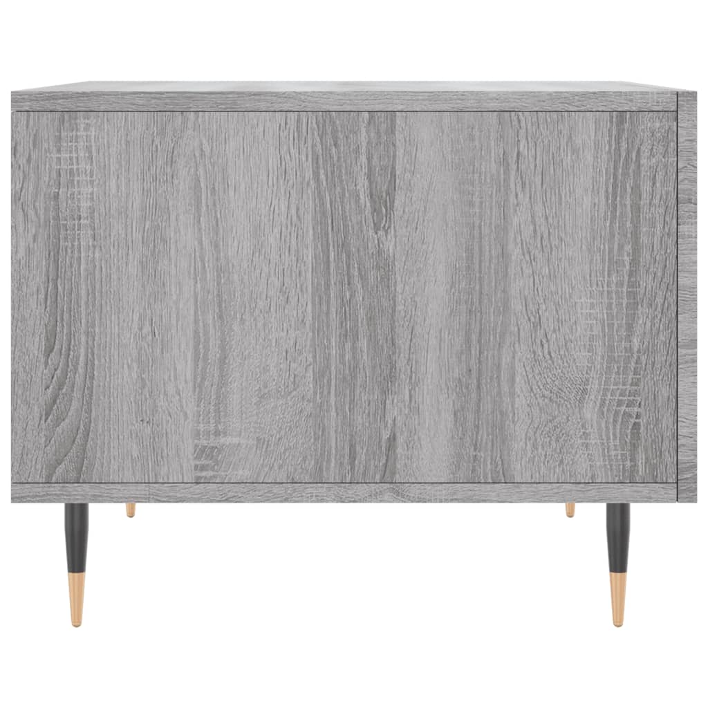 Tavolini Salotto 2pz Grigio Sonoma 50x50x40cm Legno Multistrato