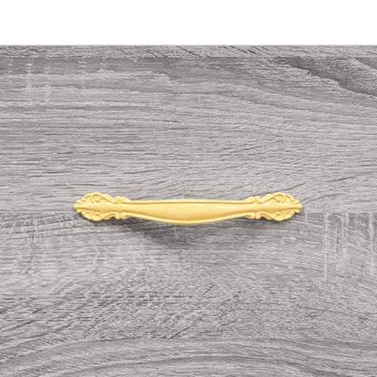 Tavolini Salotto 2pz Grigio Sonoma 50x50x40cm Legno Multistrato