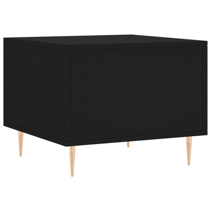 Tavolini da Salotto 2 pz Neri 50x50x40 cm in Legno Multistrato | homemem39