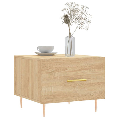 Tavolino da Salotto Rovere Sonoma 50x50x40 cm Legno Multistrato | homemem39