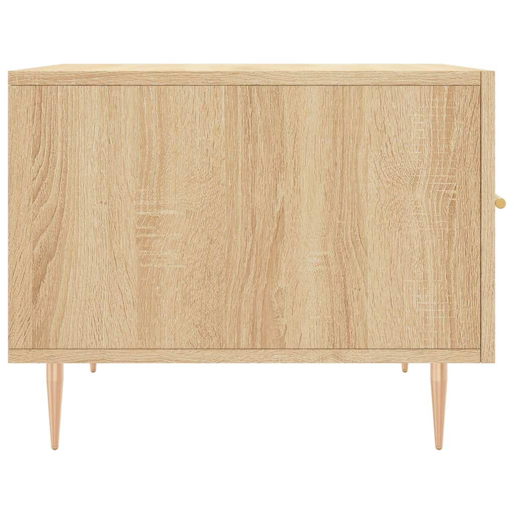 Tavolino da Salotto Rovere Sonoma 50x50x40 cm Legno Multistrato | homemem39