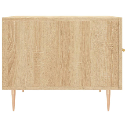 Tavolino da Salotto Rovere Sonoma 50x50x40 cm Legno Multistrato | homemem39