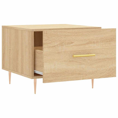 Tavolini Salotto 2pz Rovere Sonoma 50x50x40cm Legno Multistrato | homemem39