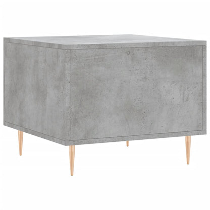 Tavolini Salotto 2pz Grigio Cemento 50x50x40 Legno Multistrato