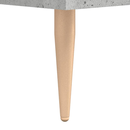 Tavolini Salotto 2pz Grigio Cemento 50x50x40 Legno Multistrato | homemem39