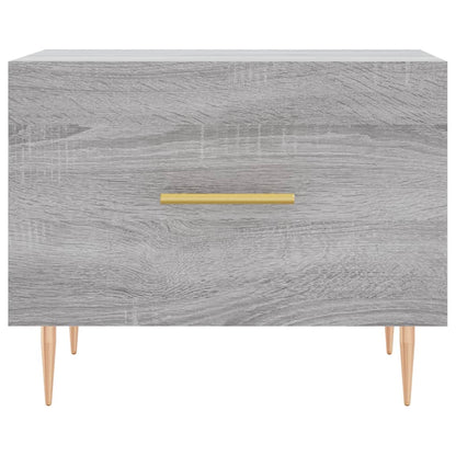 Tavolino da Salotto Grigio Sonoma 50x50x40 cm Legno Multistrato | homemem39