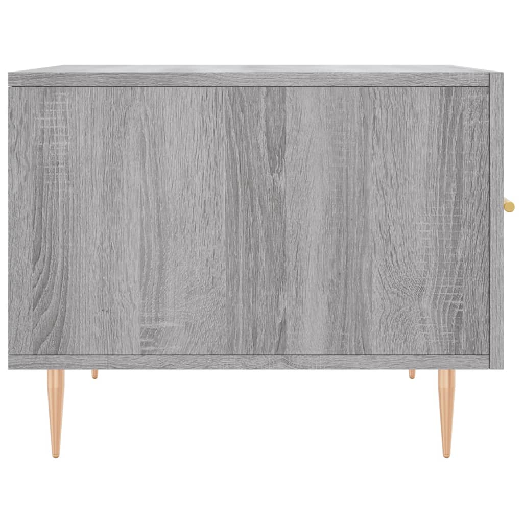 Tavolino da Salotto Grigio Sonoma 50x50x40 cm Legno Multistrato | homemem39