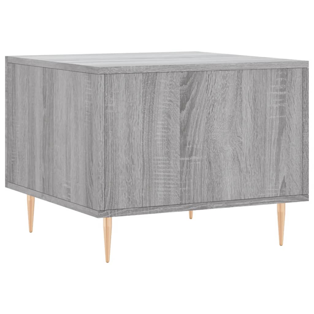 Tavolino da Salotto Grigio Sonoma 50x50x40 cm Legno Multistrato | homemem39