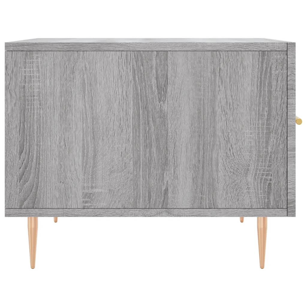 Tavolini Salotto 2pz Grigio Sonoma 50x50x40cm Legno Multistrato