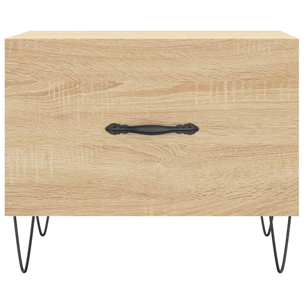 Tavolino da Salotto Rovere Sonoma 50x50x40 cm Legno Multistrato | homemem39