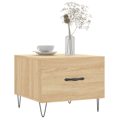 Tavolini Salotto 2pz Rovere Sonoma 50x50x40cm Legno Multistrato | homemem39
