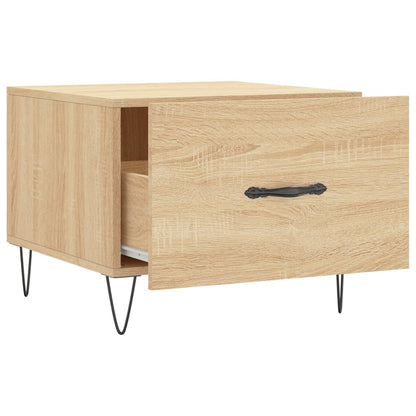 Tavolini Salotto 2pz Rovere Sonoma 50x50x40cm Legno Multistrato | homemem39