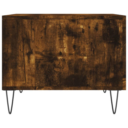 Tavolini Salotto 2 pz Rovere Fumo 50x50x40cm Legno Multistrato | homemem39