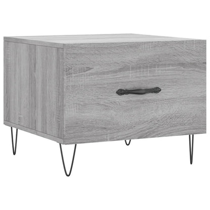 Tavolino da Salotto Grigio Sonoma 50x50x40 cm Legno Multistrato | homemem39