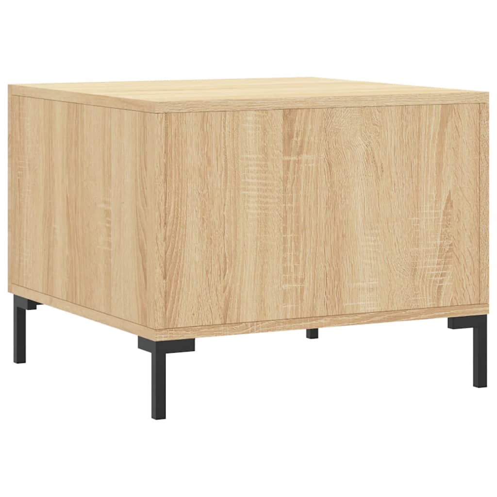 Tavolini Salotto 2pz Rovere Sonoma 50x50x40cm Legno Multistrato | homemem39