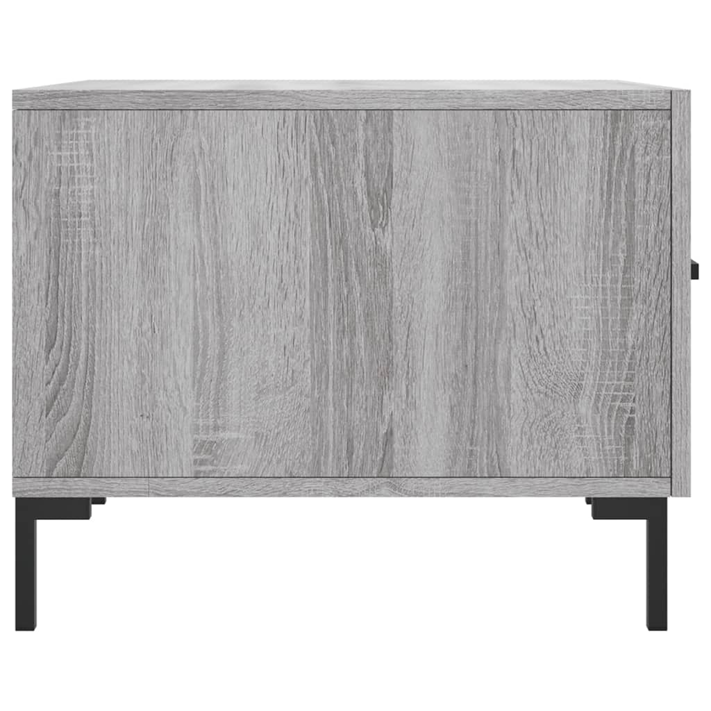 Tavolino da Salotto Grigio Sonoma 50x50x40 cm Legno Multistrato | homemem39