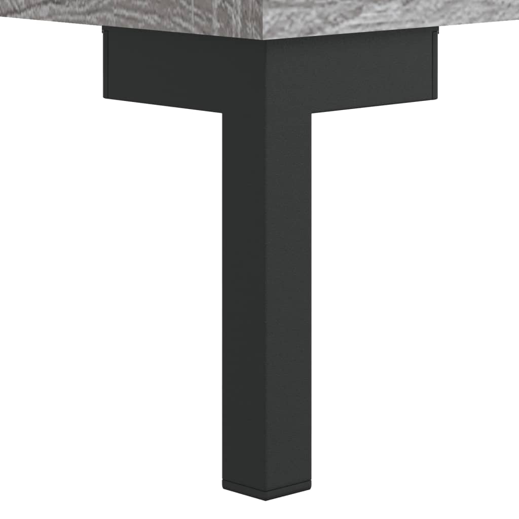 Tavolino da Salotto Grigio Sonoma 50x50x40 cm Legno Multistrato | homemem39