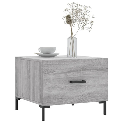 Tavolini Salotto 2pz Grigio Sonoma 50x50x40cm Legno Multistrato | homemem39