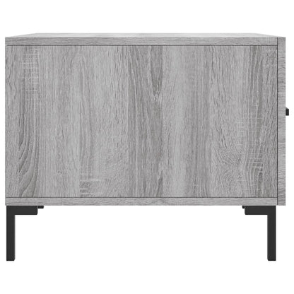 Tavolini Salotto 2pz Grigio Sonoma 50x50x40cm Legno Multistrato | homemem39