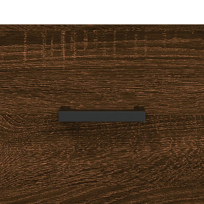 Tavolino da Salotto Rovere Marrone 50x50x40cm Legno Multistrato | homemem39