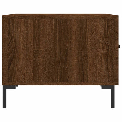 Tavolini Salotto 2 pz Rovere Marrone 50x50x40 Legno Multistrato | homemem39