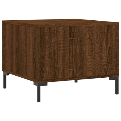 Tavolini Salotto 2 pz Rovere Marrone 50x50x40 Legno Multistrato | homemem39