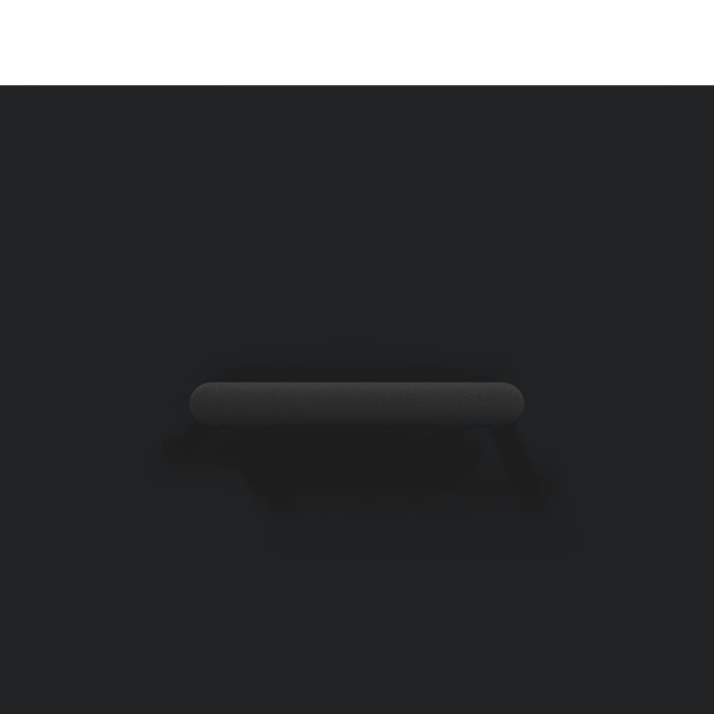 Tavolino da Salotto Nero 50x50x40 cm in Legno Multistrato | homemem39