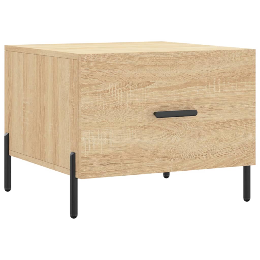 Tavolino da Salotto Rovere Sonoma 50x50x40 cm Legno Multistrato | homemem39
