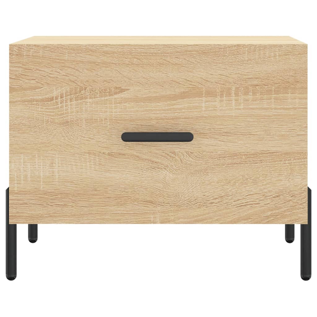 Tavolino da Salotto Rovere Sonoma 50x50x40 cm Legno Multistrato | homemem39
