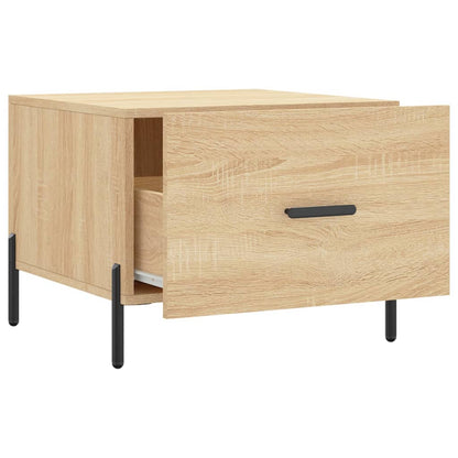 Tavolino da Salotto Rovere Sonoma 50x50x40 cm Legno Multistrato | homemem39