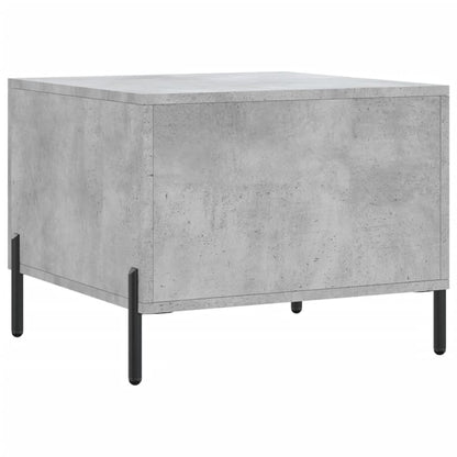 Tavolini Salotto 2pz Grigio Cemento 50x50x40 Legno Multistrato | homemem39