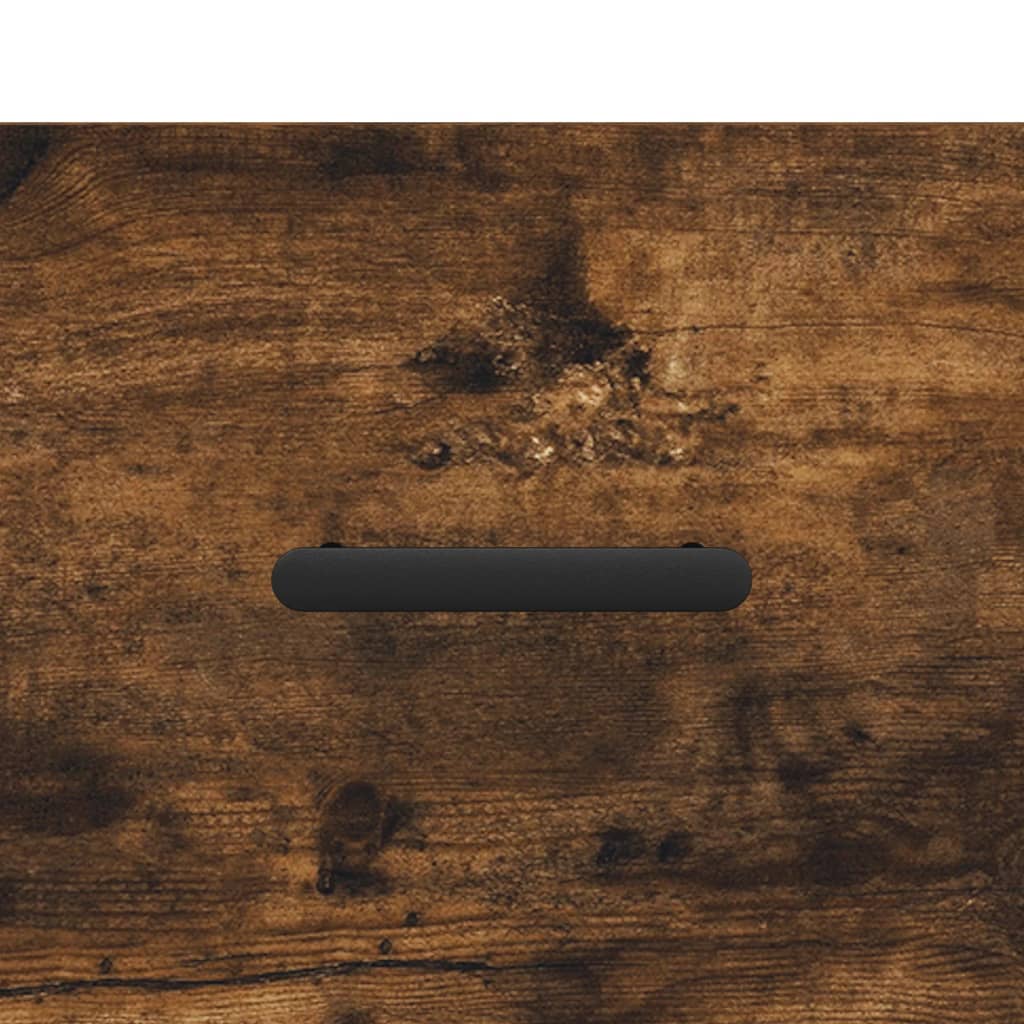 Tavolini Salotto 2 pz Rovere Fumo 50x50x40cm Legno Multistrato | homemem39