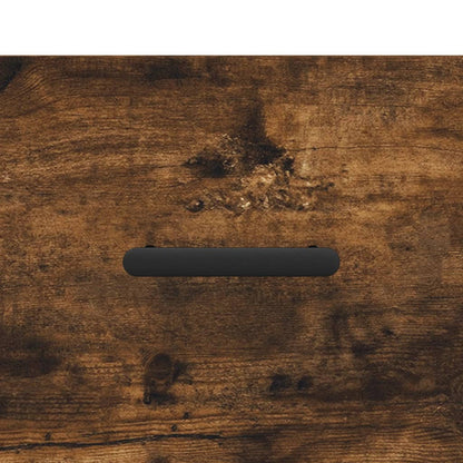 Tavolini Salotto 2 pz Rovere Fumo 50x50x40cm Legno Multistrato | homemem39