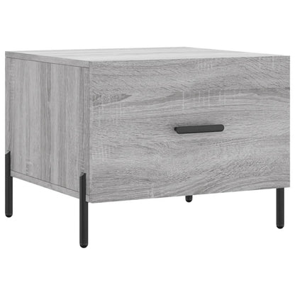 Tavolino da Salotto Grigio Sonoma 50x50x40 cm Legno Multistrato | homemem39
