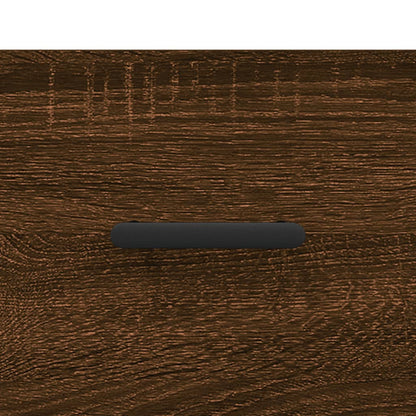 Tavolino da Salotto Rovere Marrone 50x50x40cm Legno Multistrato | homemem39