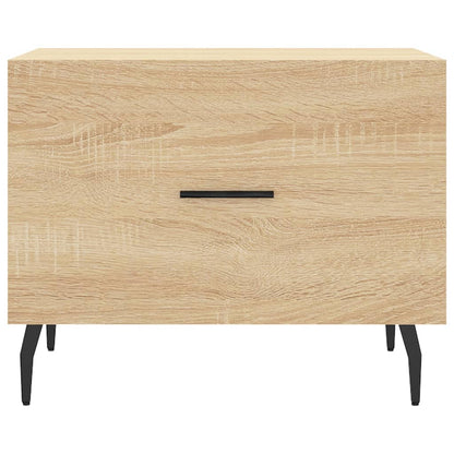 Tavolino da Salotto Rovere Sonoma 50x50x40 cm Legno Multistrato | homemem39